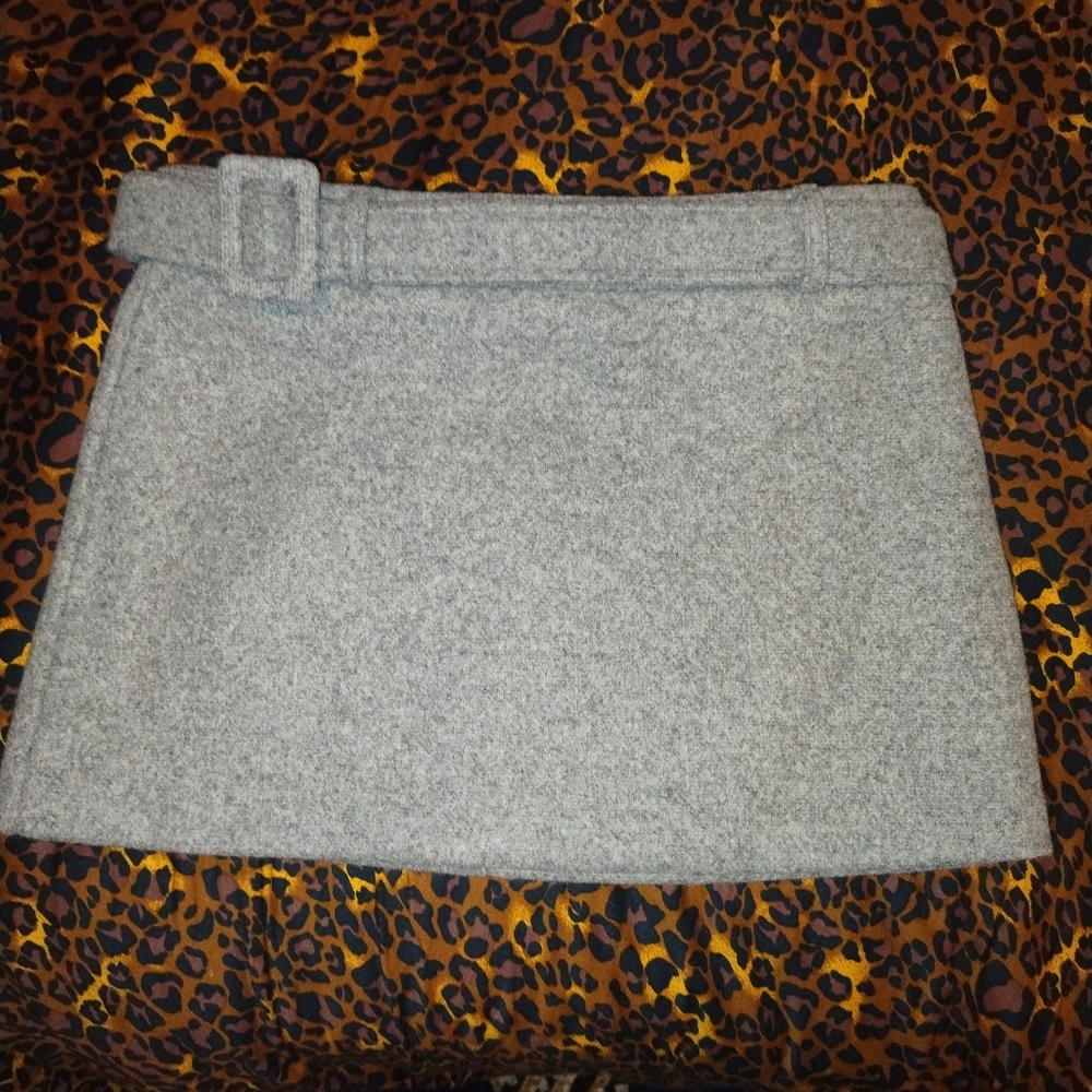 NWT The Frankie Shop Mendy Belted Mini Skirt Size Large